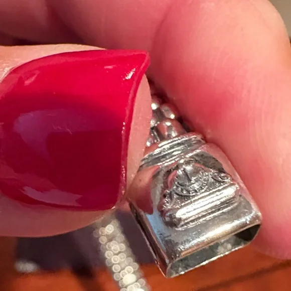 LAGOS Caviar Silver Beaded Bracelet size 7.5 - Picture 5 of 5